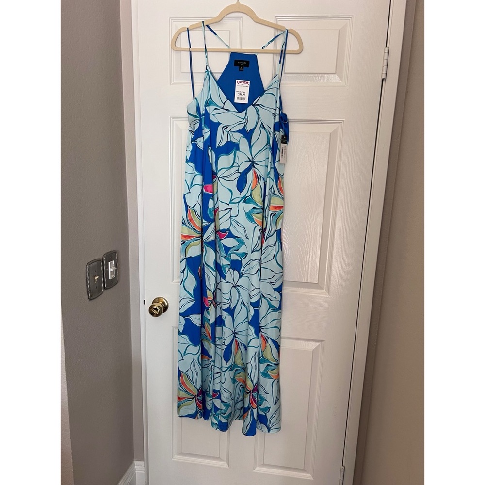 Tahari ASL Multicolor Maxi Dress